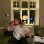 Marie Ulven Ringheim Instagram - mom’s gettin me drunk