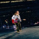 Marie Ulven Ringheim Instagram – detroit was amazing last night❣️ i’m beyond grateful and happy to be on the eras tour. playing ford field again tonight!!🥹😭
