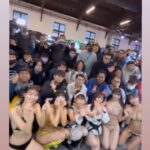 Marina Nagasawa Instagram - Amazing fans, amazing Taiwan, amazing day one in TSE!!! 最高なファン、最高な台湾、最高なTSE1日目でした！🇹🇼🩵 令人惊叹的粉丝，令人惊叹的台湾，令人惊叹的 TSE 第一天！！！ @shimizuairi @marinanagasawa1008 @yuu_nitta1018 @_takara_suzuki_ @nacorin_official @ringo_lyn TRUSTARガールズ最高です🔥 明日も楽しみましょう！！ @tsetaiwan 💗💗💗
