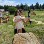 Marina Squerciati Instagram - Katniss & Mini Katniss. Never hit the target, but we had so much fun! @suncadia 🎯 #outofoffice #BRB #washingtonstate #vacation #forestlovers #familyvacation #familyvacay #butmorningsaremyown #suncadiaresort #suncadia #familyvacationsideas #golfrestort #bowandarrow #archerylife #archerypractice #archerylifestyle #kidsachery #katnisseverdeen #hiatus #ryleeandcru #kidsfashion @ryleeandcru
