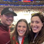 Marina Squerciati Instagram - Go Blackhawks! @nhlblackhawks! 🏒#BestDayEver #OneChicago #crossover #friends