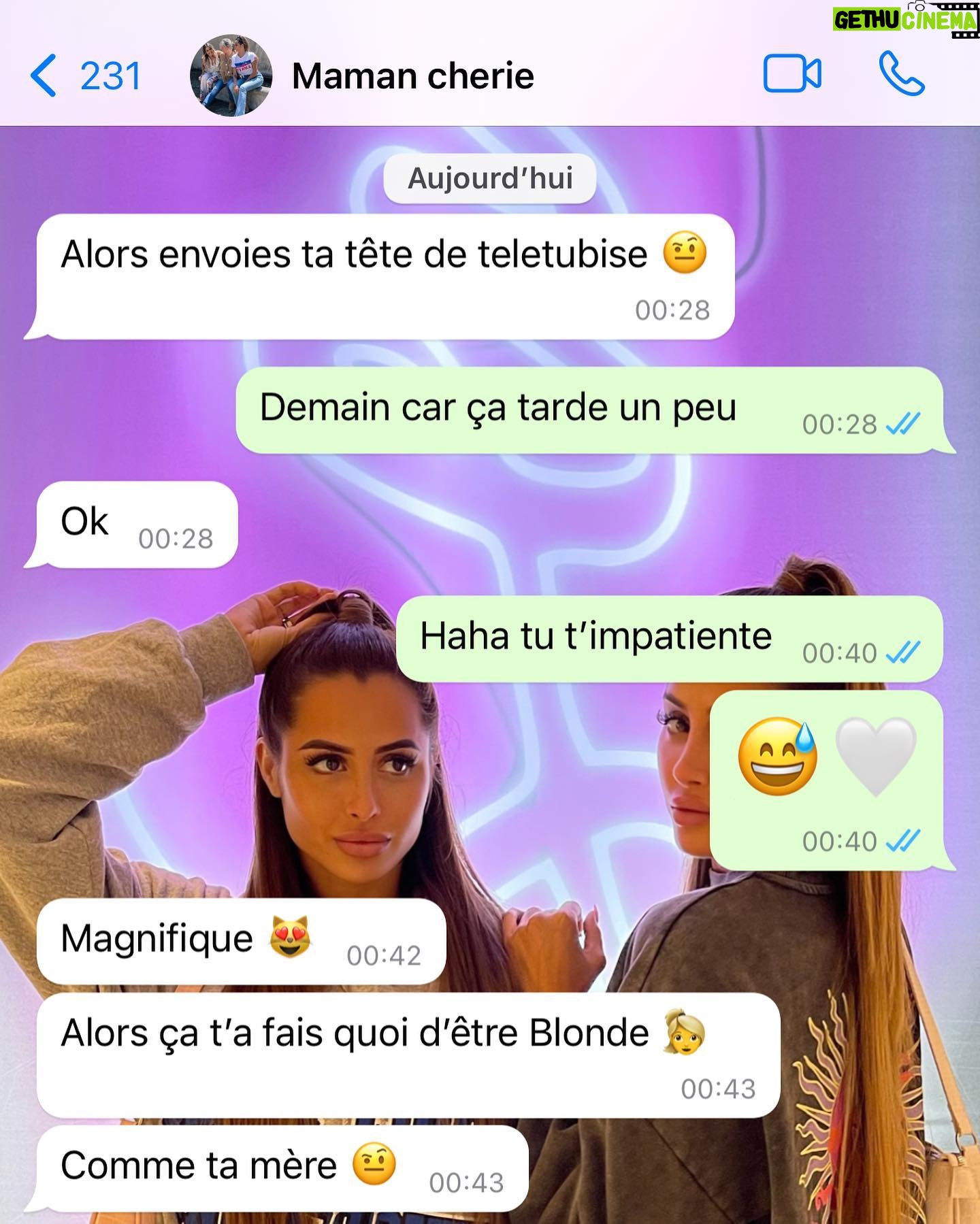 Marine El Himer Instagram - Après plus de 9h chez le coiffeur voici ma transformation capillaire 😃 Merci à @mehmet.samann pour sa patience, son professionnalisme,son soucis du détail et surtout de m’avoir supporter 🤭 •ceci n’est pas une collaboration commerciale ( quand un travail est satisfaisant il faut le dire ! 🫰🏽✔️ #hair #love #photooftheday #transformation