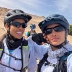 Marine El Himer Instagram - Se battre pour une cause juste est déjà une victoire 🚲🇲🇦 @sahraouiyamaroc @sosvillagesdenfantsmaroc Cagnotte solidaire pour la construction du 6 éme villlage d’enfant sos au Maroc à Dakhla 🇲🇦 https://www.sos-maroc.org/sahraouiya/ #marocco #love #warrior #sisters #proud