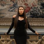 Marine El Himer Instagram – Happy woman, pretty woman 🌹
Dress by @zeenazaki
Hair by @hairsilk.dubai.official
Photo & Edit @konova_ph @shevchenko_photo
@rafflespalmdubai
•collaboration