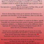 Marine El Himer Instagram - Je suis actuellement à Bali mais mon coeur est au Maroc, là où des enfants, des personnes âgées, des familles toutes entières sont privées de leurs foyers, de nouvelles de leurs proches, de soins médicaux, de nourriture … là où des victimes vivent dans la peur, dans l’incertitude et sous le choc de ce séisme dévastateur. Au moment où je vous écris, je suis en contact avec des proches au Maroc pour apporter mon aide aux victimes, en attendant de rentrer sur Marrakech pour intervenir personnellement. Je suis fière de voir que notre peuple est uni en toutes circonstances, émue de l’élan de solidarité de plusieurs pays à l’égard du Peuple Marocain. Que Dieu veille sur vous et vos proches 🤲🏽🇲🇦