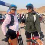 Marine El Himer Instagram - Se battre pour une cause juste est déjà une victoire 🚲🇲🇦 @sahraouiyamaroc @sosvillagesdenfantsmaroc Cagnotte solidaire pour la construction du 6 éme villlage d’enfant sos au Maroc à Dakhla 🇲🇦 https://www.sos-maroc.org/sahraouiya/ #marocco #love #warrior #sisters #proud