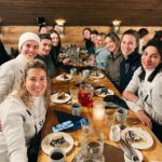Marine Lorphelin Instagram - Laponie x @defi_delles : J3 dépassement de soi et émotions fortes 🥹 - invitation - 1. Une arrivée après 16kms de run & bike TELLEMENT DIFFICILE 🥹 larmichettes mais grande fierté ! Bravo à mon binôme qui a tenu bon au mental 💪🏽 2. Les girls trop heureuses d’avoir terminé cette course ! 3. Mon caneton ❤️ 4. Ces nanas en or, quelle belle rencontre ! Prêtes à affronter le froid à 8h du matin 😅 5. À taaaaaable, trop faiiiiim 🤤 6. Je meurs d’amour avec les bébés huskies alaska ! 7. Le chien de traîneau, une expérience MAGIQUE, un sentiment de liberté indescriptible 🐕 8. On a piloté le traîneau, quel kiffe ! Merci @defi_delles pour cette découverte de la Laponie Finlandaise, je n’oublierai jamais 🩵 #emotions #runandbike #depassementdesoi #laponie #chiendetraineau