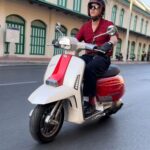 Mario Maurer Instagram - My G350 #Lambretta #LambrettaG350SeriesII #RemasterCollection