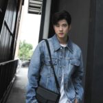 Mario Maurer Instagram - Denim energy with the sunlight #Fendi #FendiSummer @fendi