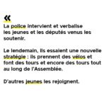 Marion Cotillard Instagram - Chère communauté, je vous invite à vous renseigner sur ce que ces jeunes gens font, à les soutenir si le cœur vous en dit et bien sûr à prendre part à l’action. @graine_de_possible @viel.hugo @pasquet.julie @stacy_algrain @mathis_fids @lougarcia01 et Agathe VOUS ÊTES TOUT SIMPLEMENT GÉNIAUX! Et je pèse mes mots! MERCI MERCI MERCI! Et merci à @raphaelglucksmann pour cette « mise en histoire » ✊🏼 #repost @raphaelglucksmann ・・・ 6 jeunes ont montré comment avec un peu d’imagination et des convictions, on peut renverser des montagnes (un Préfet de police ici, en l’occurrence!) et faire avancer ses idées. Voici leur histoire. @graine_de_possible @stacy_algrain @viel.hugo @lougarcia01 📸 @_nicolasdubois