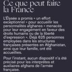 Marion Cotillard Instagram - #Repost @onpensequoi ・・・ Des dizaines de talibans ont pris le palais présidentiel de Kaboul ce dimanche, après une offensive fulgurante. Dans la capitale, des files immenses se sont formées devant les banques où les habitant·es tentaient de retirer leur argent, tandis que des embouteillages massifs sont apparus alors que des voitures remplies cherchaient à quitter la ville. #afghanistan #kabul #kaboul