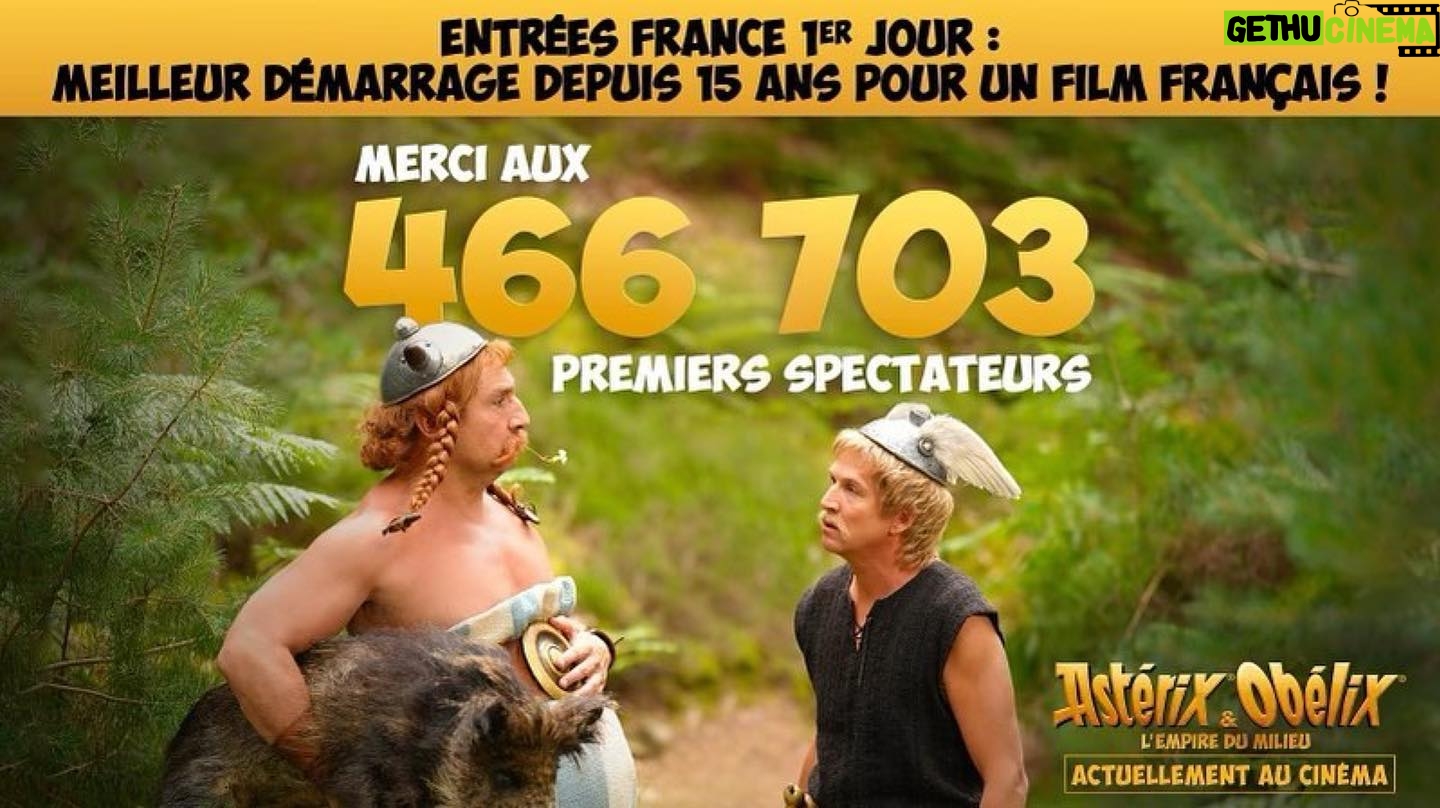 Marion Cotillard Instagram - MERCI!!! @guillaumecanetofficiel #AstérixEtObélix #AstérixEtObélixLEmpireDuMilieu @autopromodegilleslellouche @vincentcassel @jonathancohens @its.juliechen @leannachea @josegarciaoff @manupayet @zyram1 @bunhaymean @linhdanphamofficial @tran.vu_tran @iamzlatanibrahimovic @pierrerichardofficiel @philippekaterine @jeromecommandeur @audreylamy @franckgastambide @vdesagnat @orelsan @laura_felpin @issadoumbia @thethomasvdb @marcfraize @bigflo_real @oli_real @rafcarlito @levraimcfly @yann.papin @angele_vl @m_chedid @chicandier @pathefilms @tresorcinema @lesenfantsterriblesproductions @al1attal @yohan.let @asterixetobelixlempiredumilieu @lartdasterix @ardavansafaee @hachettefr celeste_srg @annegoscinny #sylvieuderzot @tf1 @canalplus @ocstv