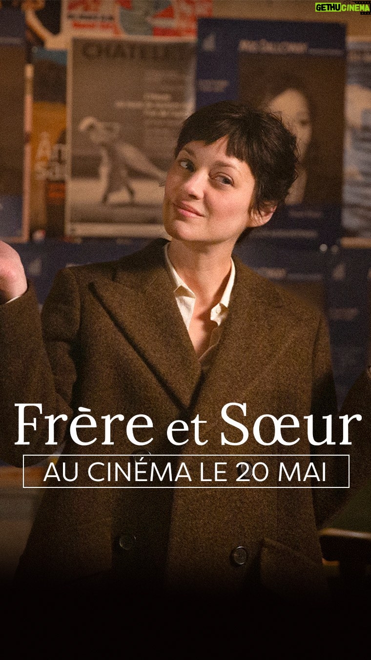 Marion Cotillard Instagram - « Pourquoi vous n'avez jamais cherché à réparer ? » Un frère et une sœur. Ils ne sont pas vus depuis plus de 20 ans. #FrèreEtSoeur le nouveau film de Arnaud Desplechin avec @marioncotillard Melvil Poupaud, @golfarahani, @benjaminsiksou et @patricktimsitoff actuellement au cinéma. @whynotproductions_officiel @mariequeysannerp