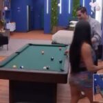 Maripily Instagram - Jueguito de Billar 🎱 desde la suite y con el Lider de @lacasadelosfamosostlmd 🏡🔥 #TeamMaripily #TeamHuracanBoricua #MaripilyFinalista