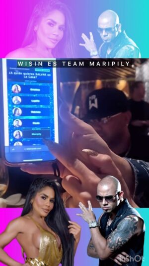 Maripily Instagram - WISIN ES TEAM MARIPILY 🌪️❤️! 
Gracias @wisin por el apoyo a #Nuestro Huracán Latino