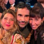 Marisa Tomei Instagram - Thanks the the brilliant @jameskaliardos for inviting me along to see @dollyparton, @mileycyrus and the best surprises @davidbyrneofficial and @siamusic with my soul sister @thereallisaleone in Miami 🥳🥳 Fun to run into @fayedunaway! Happy New Year, lots of love xox