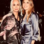 Marisa Tomei Instagram - Celebrating visionary @zeromcornejo at the opening of #NYFW. I admire and enjoy her work so much. Thank you @roman_and_williams_ for hosting us!