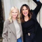 Mariska Hargitay Instagram - #Reunited and it feels so good! #MeAndMyGirl #raindropskeepfallingonmyhead #DynamicDuo #GirlPower #LadyBosses #FierceFriendship #Svu25