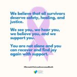 Mariska Hargitay Instagram - It’s Domestic Violence Awareness Month. This October and always, we support survivors. All of us can help end this violence forever, and we will never stop advocating for a future where everyone is free. 💚💙 #DomesticViolenceAwarenessMonth #DVAM