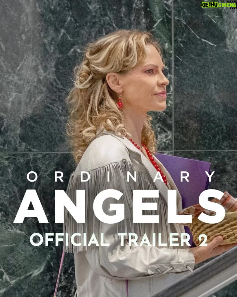 Mariska Hargitay Instagram - Go see my girl @hilaryswank in the most special #OrdinaryAngelsMovie now playing in theaters. What an incredible story! 🙏🏼😇❤️