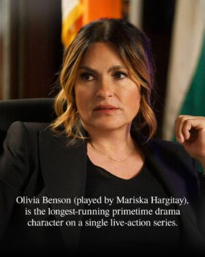 Mariska Hargitay Instagram - 24 Seasons and counting #SVU