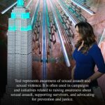 Mariska Hargitay Instagram - In collaboration with the Joyful Heart Foundation, Mariska Hargitay lights the Empire State Building in teal, shining a light on Sexual Assault Awareness month and support for survivors #SVU
