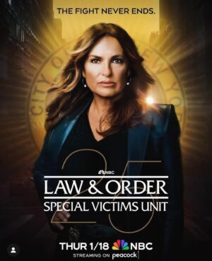 Mariska Hargitay Instagram - NEW YEAR NEW SEASON LETS GOOO💥 2️⃣5️⃣🔥🔥🔥🔥🔥 #TheFightNeverEnds  EVER