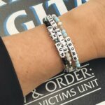 Mariska Hargitay Instagram - Celebrate 25 years of Law & Order: #SVU with custom @littlewordsproject bracelets available at the #SVU25 fan event at @rockefellercenter (and at http://littlewordsproject.com) on March 14 and 15! For all purchases of the Law & Order: SVU bracelets from Little Words Project, 25% of the proceeds (excluding sales tax or VAT, if any) will benefit The Joyful Heart Foundation (@thejhf). Founded by Law & Order: SVU actor, director, producer, and advocate @therealMariskaHargitay, Joyful Heart Foundation has been a leading national organization with a mission to transform society’s response to sexual assault, domestic violence, and child abuse, support survivors’ healing, and end this violence forever.