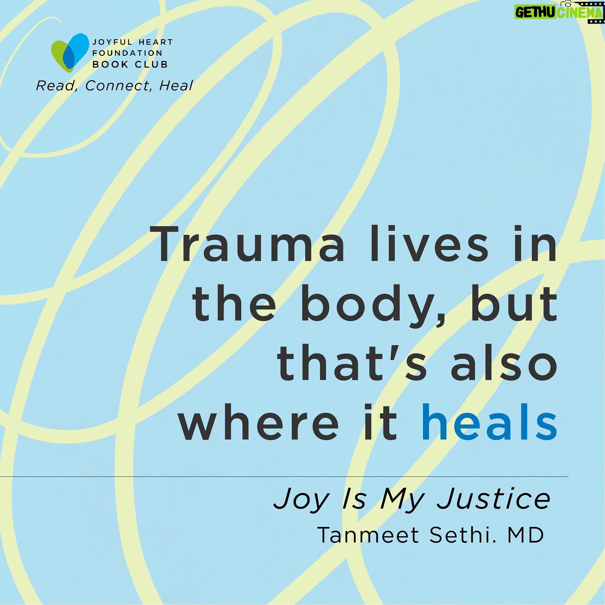 Mariska Hargitay Instagram - You CAN heal. We are so grateful for our Joyful Community and we hope you join us at our Virtual Book Club event this week. ๐๐Link in our bio!
