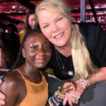 Mariska Hargitay Instagram - Still in the afterglow of the most magical night. Deepest gratitude to @taylorswift for your poetry and wisdom. You inspire us and connect us to our #delicate tenderness, joy, hope and strength—and most of all, our wish to live and love courageously. Thank you, Taylor, for all you do and all you are. 🫶🏼💖🌟 Thank you 🌳♥️