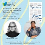 Mariska Hargitay Instagram - Exciting #JHFBookClub News! 🎉 Join us for a virtual conversation with @roxanegay74 and @debbiemillman about Opinions! Link in bio. A Virtual Conversation with Roxane Gay, Hosted by Debbie Millman Tuesday, November 14, 3 PM EST Tickets start at $10 (Scholarships available!)