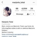 Marjorie Estiano Instagram - Para os interessados, essa é a nova conta do antigo @marjorietotal. Aqui tem muito conteúdo sobre os trabalhos! Sempre com muito carinho e respeito @michele_lemmos ❤️ @marjorie_total Obrigada!🌷