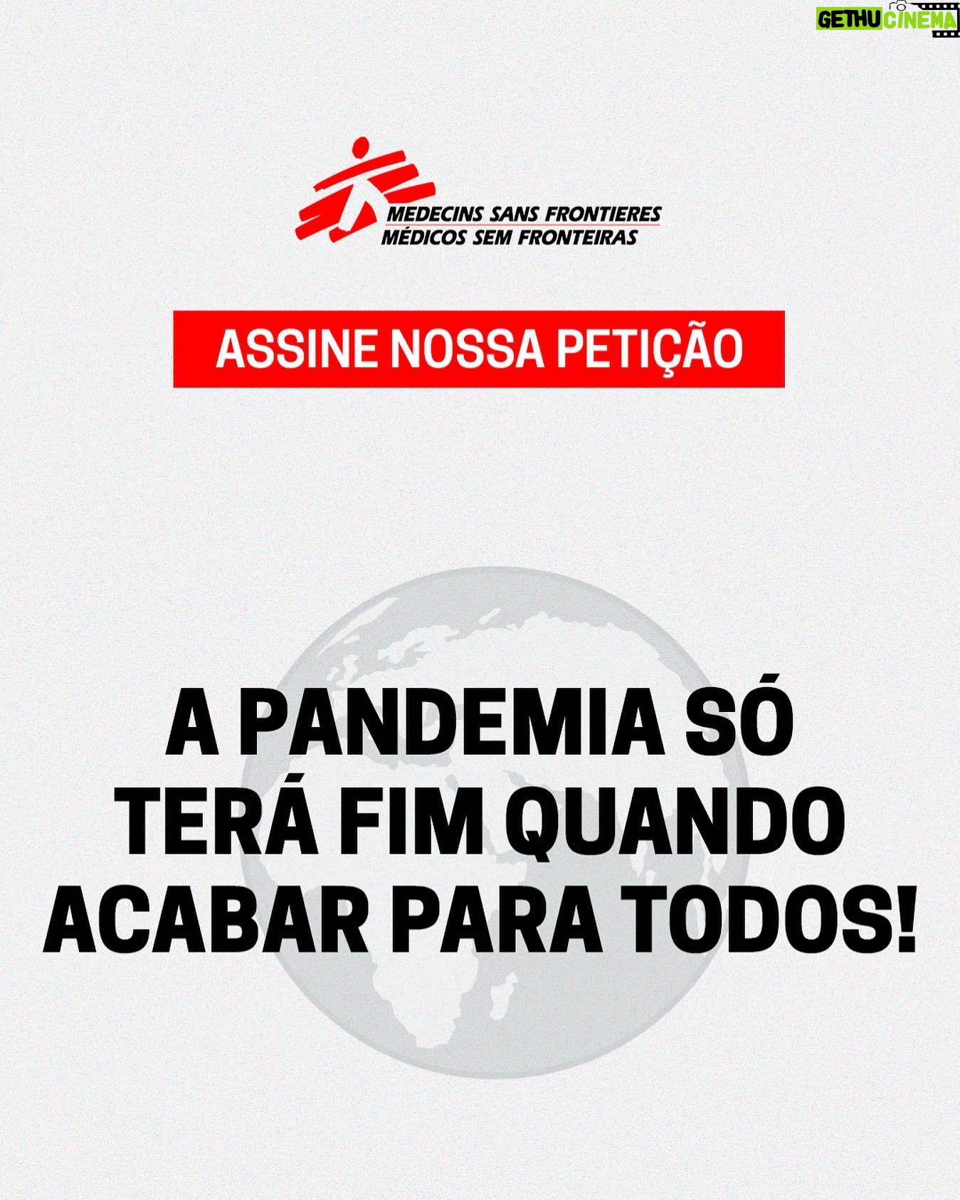 Marjorie Estiano - 19.4K Likes - @msf_brasil https://www.change.org/LiberemAsPatentesNaPandemia Agora é o momento de agir. Precisamos da sua assinatura! ⚠️
🤚 Nos ajude a suspender as patentes médicas nesta pandemia e fazer com que as vacinas, medicamentos e diagnósticos para COVID-19 cheguem realmente a todos! 💉💊🌎
🔴 Peça ao Ministro das Relações Exteriores, Carlos Alberto França, para apoiar a suspensão de patentes da COVID-19. A pandemia só terá um fim quando acabar para TODOS! Se continuarmos no ritmo atual, mais de 85 países só alcançarão níveis razoáveis de vacinação em 2023.
‼️ POR FAVOR, ASSINE AGORA 👇👇👇 https://www.change.org/LiberemAsPatentesNaPandemia
🗣️ Junte sua voz a esta causa e peça a suspensão das patentes, beneficiando a todos. Mobilize pessoas em suas redes para que também assinem.
#LiberemAsPatentes
#SemMonopoliosNaPandemia
#VacinaParaTodos