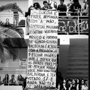 Marjorie Estiano Instagram - Corte na educação é inadmissível! Inaceitável! Fora de questão!