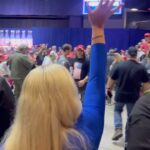 Marjorie Taylor Greene Instagram - There’s nothing like a Trump rally! It’s great to be home!! #MAGA 🇺🇸