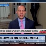 Marjorie Taylor Greene Instagram - We impeached Mayorkas on the Homeland Committee because he’s breaking federal immigration law. The American people want President Trump’s strong border security policies back! I will do everything I can to implement President Trump’s Agenda 47 border plan!!