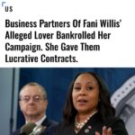 Marjorie Taylor Greene Instagram - Fani Willis didn’t just benefit from paying her lover well above market value for his lack of experience as a special prosecutor. Fani also gave lucrative contracts to her lover’s business partners, who then bankrolled her campaign. She may be guilty of some of the very crimes she falsely accuses President Trump of committing!! Fani Willis needs to be criminally investigated immediately! 📰🔗 LINK IN BIO