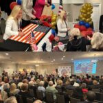 Marjorie Taylor Greene Instagram - Thank you to the Restoring American Liberty Forum for putting on such a great event tonight! There’s nowhere I’d rather be than my home state of Georgia! 🍑
