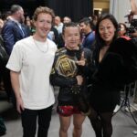 Mark Zuckerberg Instagram - What an epic night. Congrats @blessedmma @zhangweilimma @alexpoatanpereira @nobickal1 @funkmastermma on the great wins! Great to see so many legends and friends out there. Thanks @danawhite and @ufc for hosting us.