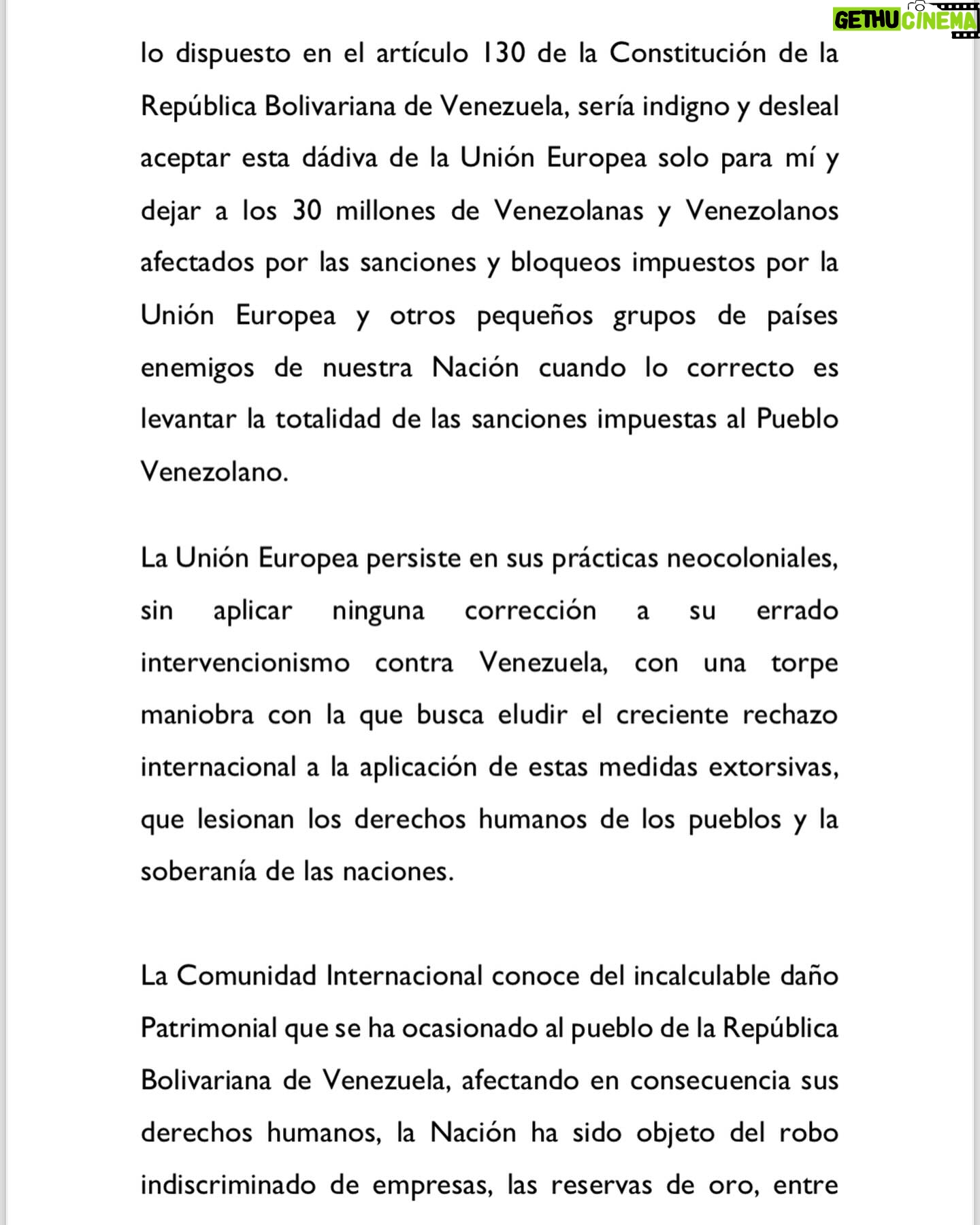 Marlene De Andrade Instagram - 🇻🇪 | LO ÚLTIMO: Presidente del Consejo Nacional Electoral de Venezuela #CNE , Elvis Amoroso, exhortó a la Unión Europea, EE.UU y al Reino Unido, a levantar todas las sanciones contra Venezuela y cesar las persecuciones 🇻🇪🙏🏻🙏🏻🙏🏻