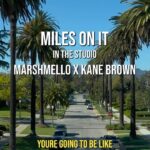 Marshmello Instagram - The making of “Miles on It” w/ @kanebrown ☀️