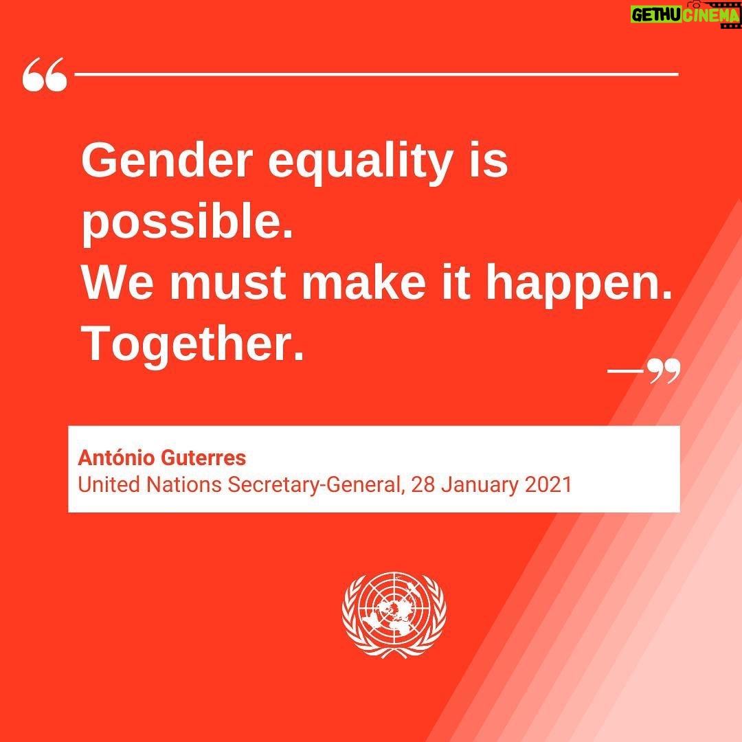 Marta Instagram - À medida que viramos a página de 2020, o Secretário-Geral da ONU @antonioguterres delineia planos para superar a pandemia, priorizar o planeta por meio de ações climáticas eficazes e abordar as desigualdades, especialmente a desigualdade de gênero. #ONU #UN