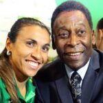 Marta Instagram - Meu Rei, Nosso Rei…! Muito Obrigada!!! Vc mostrou, ou melhor, ensinou com arte e maestria, ao mundo, o poder, ÚNICO, e de escala GLOBAL, de fomento, mobilização e engajamento do nosso tão AMADO esporte!! Pelo seus pés, fomos e continuaremos sendo abençoados pela sua Arte!! TE AMO REI!! Descanse em Paz!! @pele