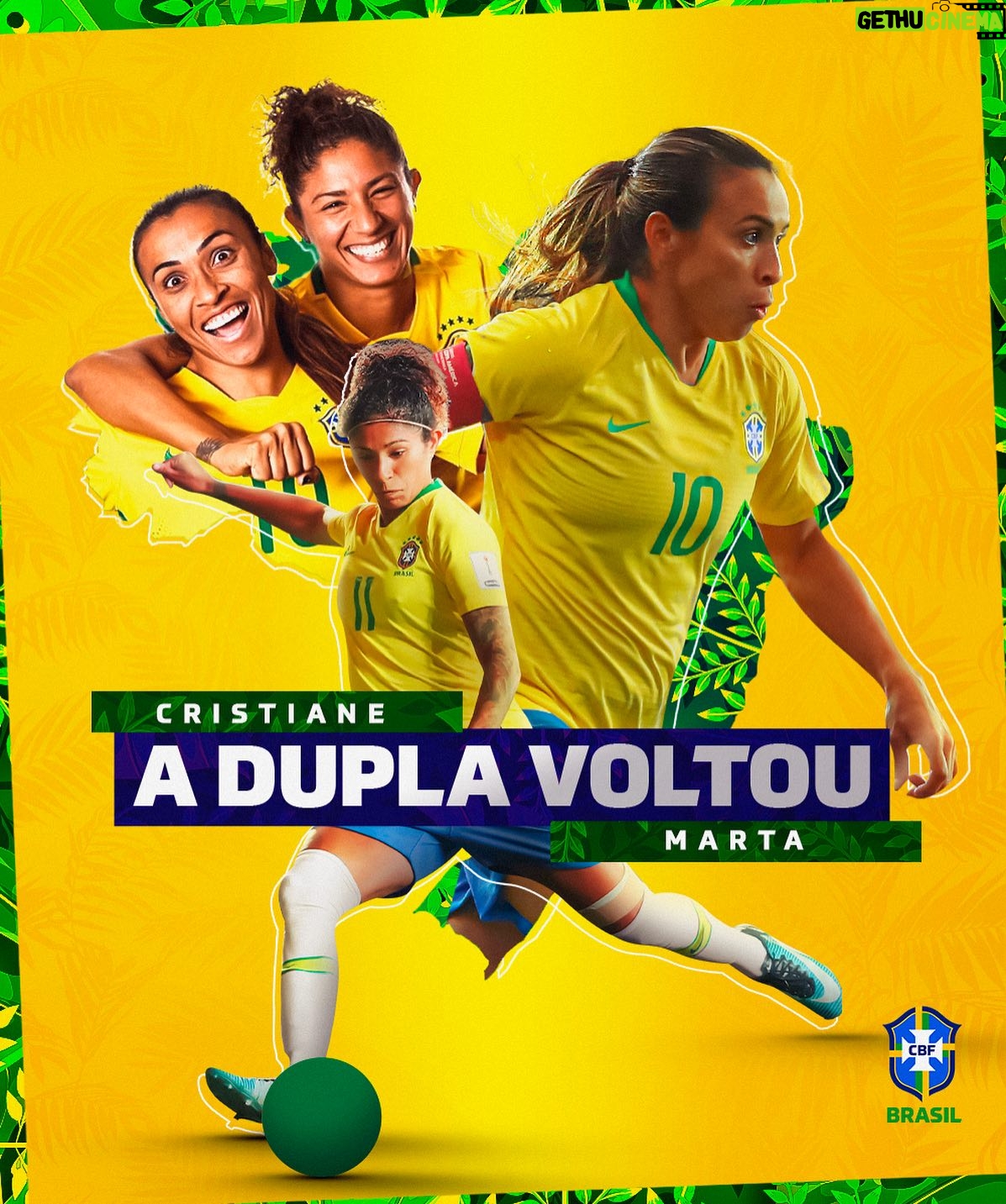 Marta - 142.6K Likes - 𝐀 𝐝𝐮𝐩𝐥𝐚 𝐞𝐬𝐭𝐚́ 𝐝𝐞 𝐯𝐨𝐥𝐭𝐚!
Simplesmente Cristiane e Marta! 🫶🇧🇷