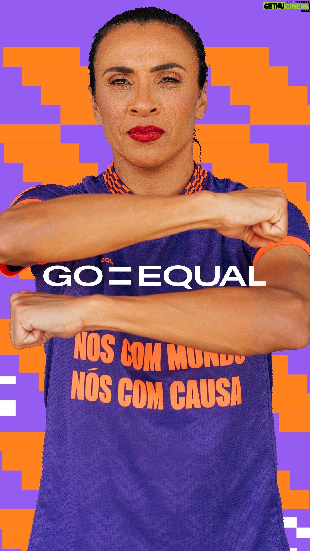 Marta Instagram - Go Equal, um propósito que virou marca. A Rainha @martavsilva10 deu o pontapé inicial, chegou a sua vez de entrar no jogo. Conheça a coleção, já disponível na Centauro. O link está nos stories! #GoEqual #Marta #MulheresNoEsporte
