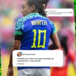 Marta Instagram – 👑 São tantas histórias, Rainha! E vamos para mais uma… Juntas! Em busca do nosso grande sonho! #PelaPrimeiraEstrela! ⭐️