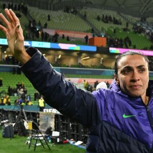 Marta Instagram - Marta has concluded her sixth and final World Cup 🥹

Her impact on this sport and Brazil is beyond immeasurable. 

She remains the all-time leading World Cup scorer, men’s or women’s 🇧🇷 🐐