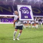 Marta Instagram - Proud to honor the 🐐 here in @exploriastadium for her 100 club appearances, the first player in Pride history to reach that milestone!