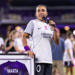 Marta Instagram - Proud to honor the 🐐 here in @exploriastadium for her 100 club appearances, the first player in Pride history to reach that milestone!