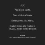 Marta Instagram - "Sinto um orgulho imenso ao imaginar que talvez existam meninas por aí me assistindo e que eu possa inspirá-las a alcançar seus sonhos. Isso significa muito para mim. Vale mais do que qualquer título, medalha ou troféu que ganhei." @martavsilva10 quer dedicar essa Copa do Mundo a todas as meninas que amam o futebol. Link na bio. • 📸: @samrobles